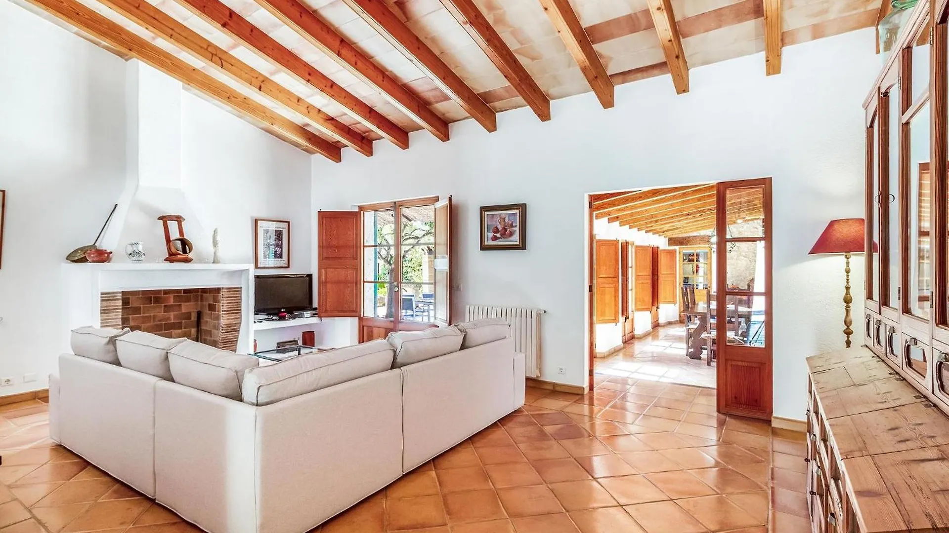 Traditional Pollensa Villa 3 Bedrooms Villa Rellafonta Mountain Views Short Drive To Town Beach 0*, Pollenca Spain