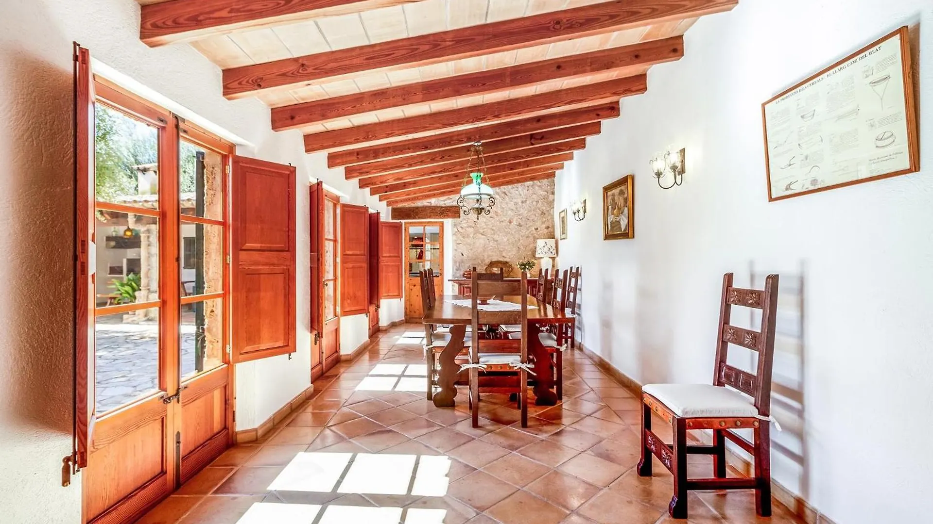 Traditional Pollensa Villa 3 Bedrooms Villa Rellafonta Mountain Views Short Drive To Town Beach