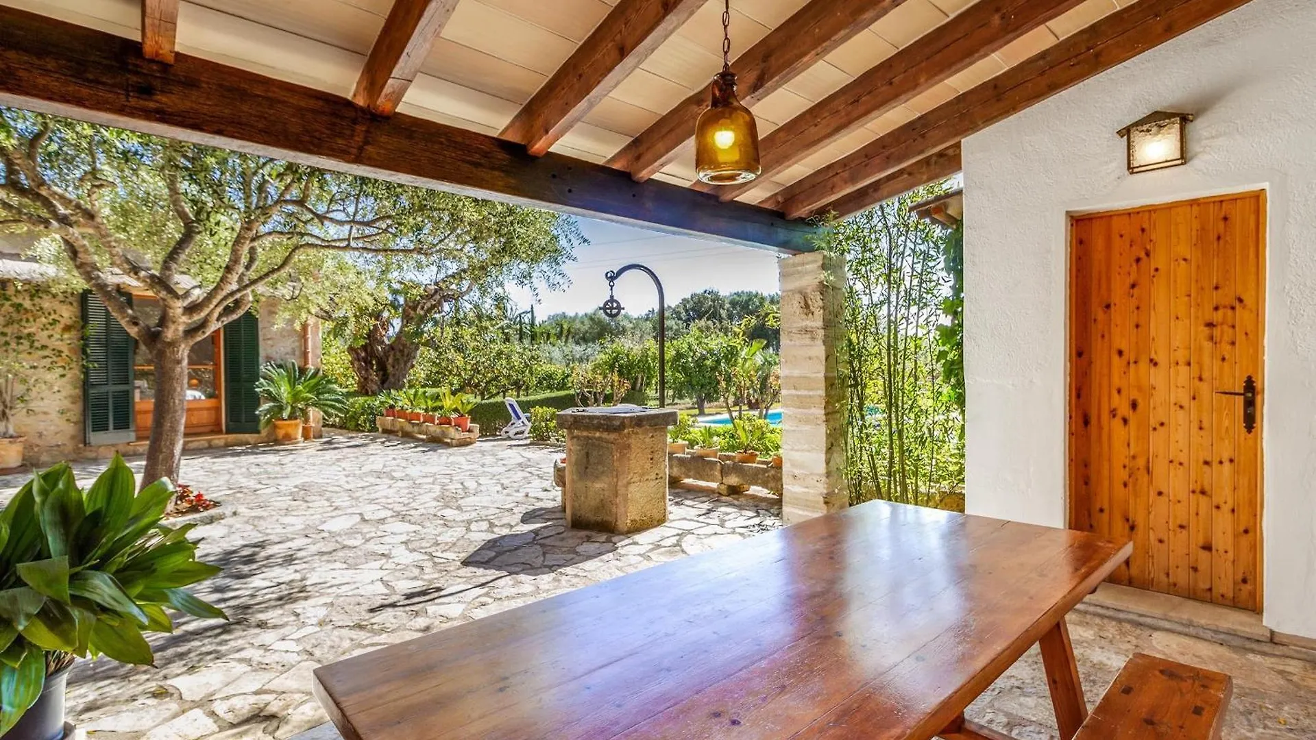 Traditional Pollensa Villa 3 Bedrooms Villa Rellafonta Mountain Views Short Drive To Town Beach